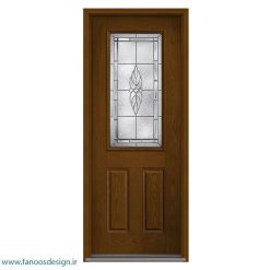 درب لابی چوبی تک لنگه کد 21109