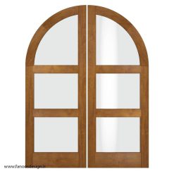 درب چوبی دو لنگه کد 4060