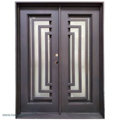 درب فرفروژه فلزی لابی کد 2138