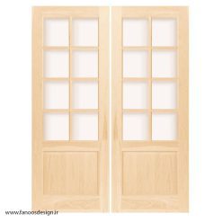 درب چوبی دو لنگه کد 4059