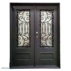 درب فرفروژه فلزی لابی کد 2137