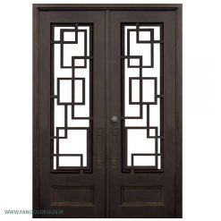 درب فرفروژه فلزی لابی کد 2132