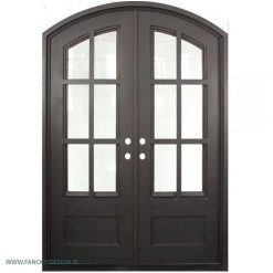 درب فرفروژه فلزی لابی کد 2131