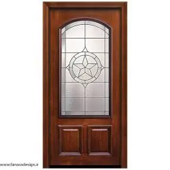 درب چوبی لابی یک لنگه کد 21045