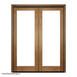 درب چوبی دو لنگه کد 4048