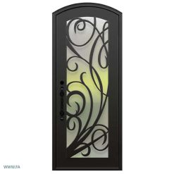 درب فرفروژه فلزی لابی کد 2120