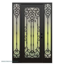 در لابی فرفورژه سه لنگه فلزی نفر رو کد 2117