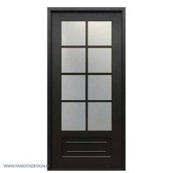 درب مدرن فلزی نفر رو کد 2114