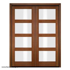 درب چوبی دو لنگه کد 4037