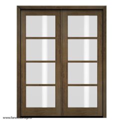 درب چوبی دو لنگه کد 4049