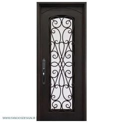 درب فرفروژه فلزی لابی کد 2155