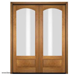 درب چوبی دو لنگه کد 40102