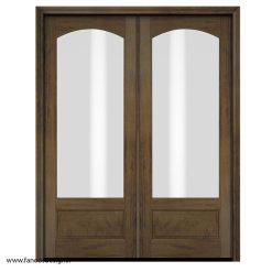 درب چوبی دو لنگه کد 40101