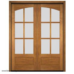 درب چوبی دو لنگه کد 4091