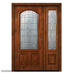 درب لابی چوبی یک و نبم لنگه کد 21089