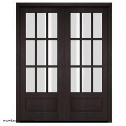 درب چوبی دو لنگه کد 4083