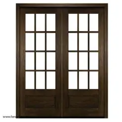 درب چوبی دو لنگه کد 4078