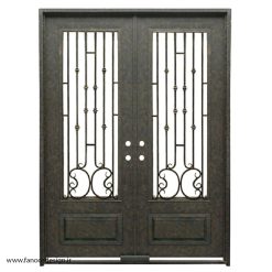 درب اهنی درب فلزی ساده حیاط کد 2189