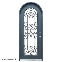 درب تک لنگه فلزی حیاط کد 2196