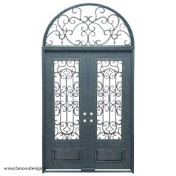 درب ورودی لابی فلزی کد 2195