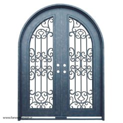 درب فلزی طرح سنتی کد 2180