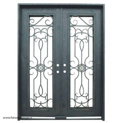 درب فلزی حیاط ویلایی کد 2175