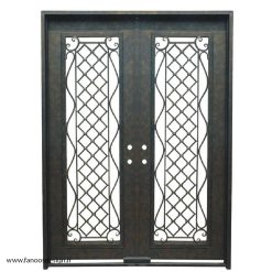 درب پارکینگ فلزی کد 2174