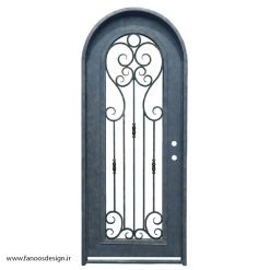 درب هال فلزی ساده کد 2170