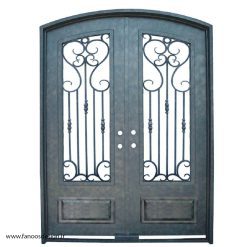 درب فلزی پارکینگ دو لنگه کد 2164