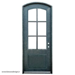 درب آهنی حیاط تک لنگه کد 2244