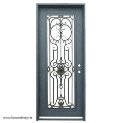 درب حیاطی فرفورژه کد 2245