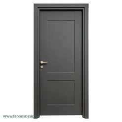 درب اتاق خواب روکش PVC سوپر مات کد 5117