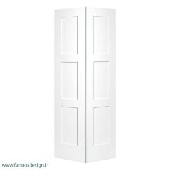 درب چوبی تاشو دو لنگه کد 6113