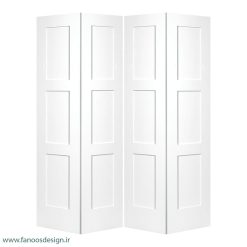 درب چوبی تاشو چهار لنگه کد 6112