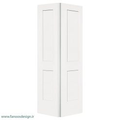 درب تاشو چوبی دو قاب کد 6103