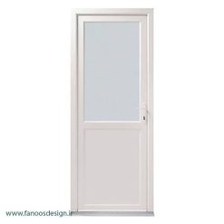 درب یو پی وی سی سرویس بهداشتی کد 12470