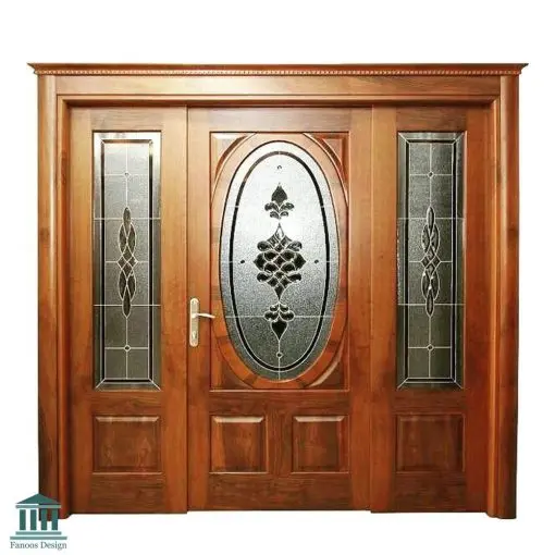 درب لابی شیشه ای کد 8007