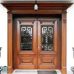 درب لابی شیشه خور کد 8008