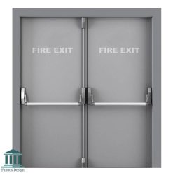 درب ضد حریق دو لنگه کد 1119