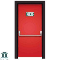 درب ضد حریق یک لنگه کد 1161