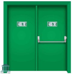 درب ضد حریق دو لنگه 1113