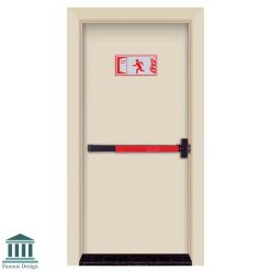 درب ضد حریق با دستگیره تاچ 1121