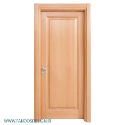 درب چوبی اتاق خواب روکش افرا کد 4089