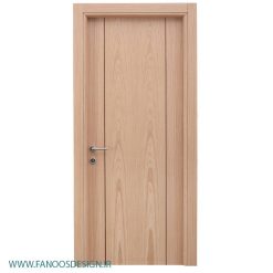 درب چوبی اتاق خواب روکش بلوط کد 4086