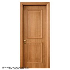 درب اتاق خواب روکش راش کد 12056