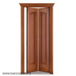 درب چوبی اتاق خواب تاشو کد 4075
