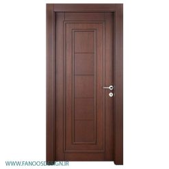درب اتاق خواب روکش گردو کد 12082