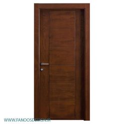 درب اتاق خواب روکش بلوط کد 12079