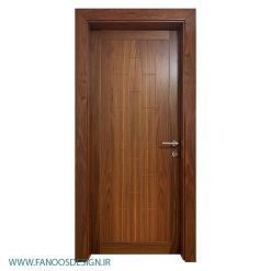 درب اتاق خواب روکش گردو کد 12084