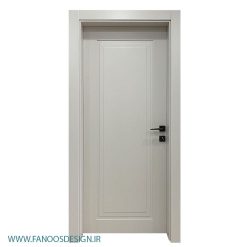 درب اتاق خواب سوپر مات تک قاب کد 12089